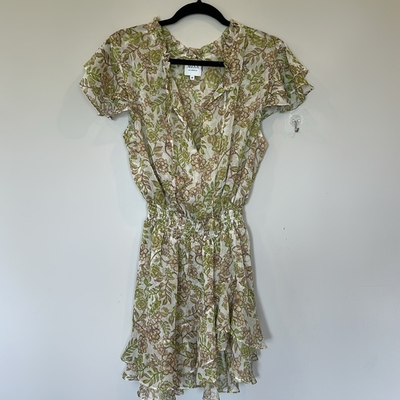 MISA Los Angeles Maia Dress Color: Green Goddess - Picture 5 of 13